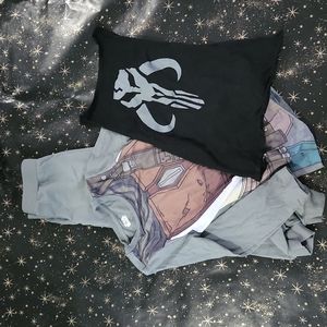 Star Wars Mandalorian Pajama set with cape